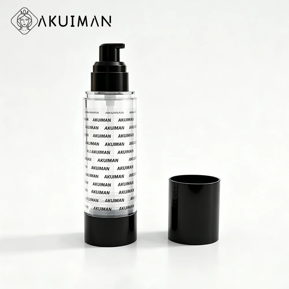 Wholesale 15ml 30ml 50ml 80ml 100ml 120ml Plastic Airless Pump Bottle for Skin Care Cosmetic Packaging With Custom Labels