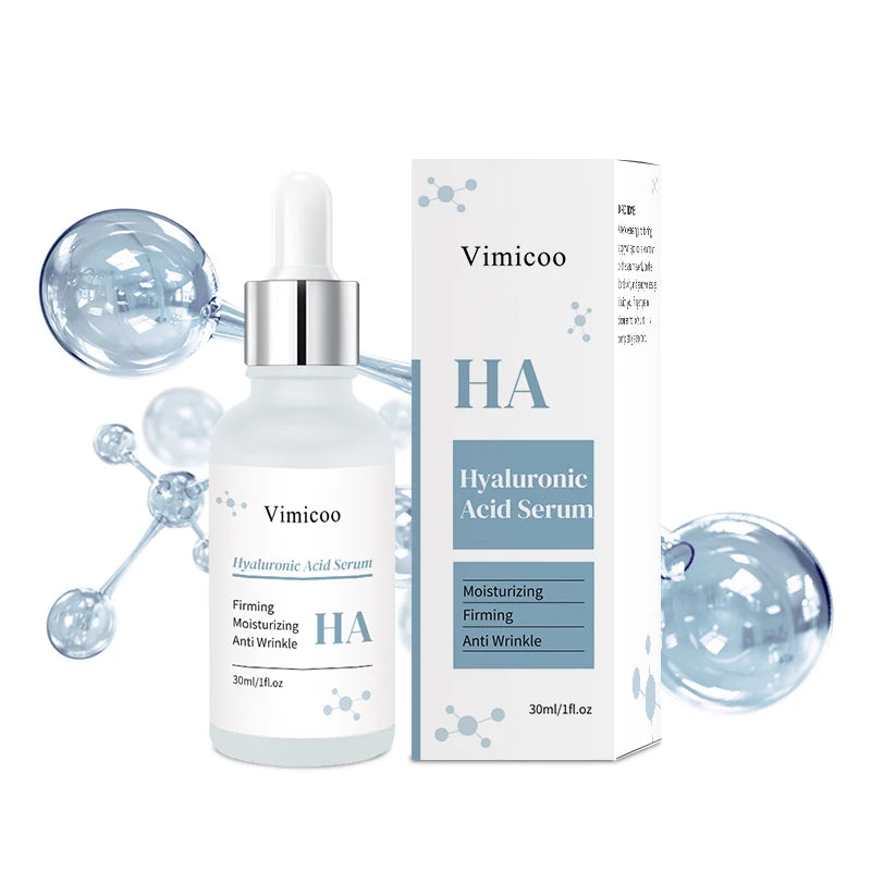 Organic Private Label Face Serum Essence Anti-Aging Moisturizing Facial Skin Care Hydrating HA Hyaluronic Acid Serum Cosmetics