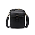 Vintage Design Crossbody PU Leather Shoulder Bag for Women Retro Spring Style Handbags Purses Day Packs for Mobile Phone Sac