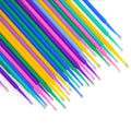 Dental Microbrush Eyelash Applicator Cotton Swab Cosmetic 100 Pcs Micro Brush