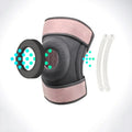 New Arrival Pink Ok Cloth Fabric Light Knee Protector Brace Patella Damping for Running Jumping