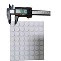 3mm Thick Multifunctional Use 1" Precut Circles Soundproof Double Sided Adhesive Mounting Eva Foam Tape