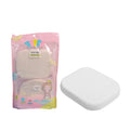 SBelle Soft Skin-Friendly PVA Facial Milk Sponge Private Label Face Wash Cleansing 2 Pcs Makeup Remover Powder Puff Washable