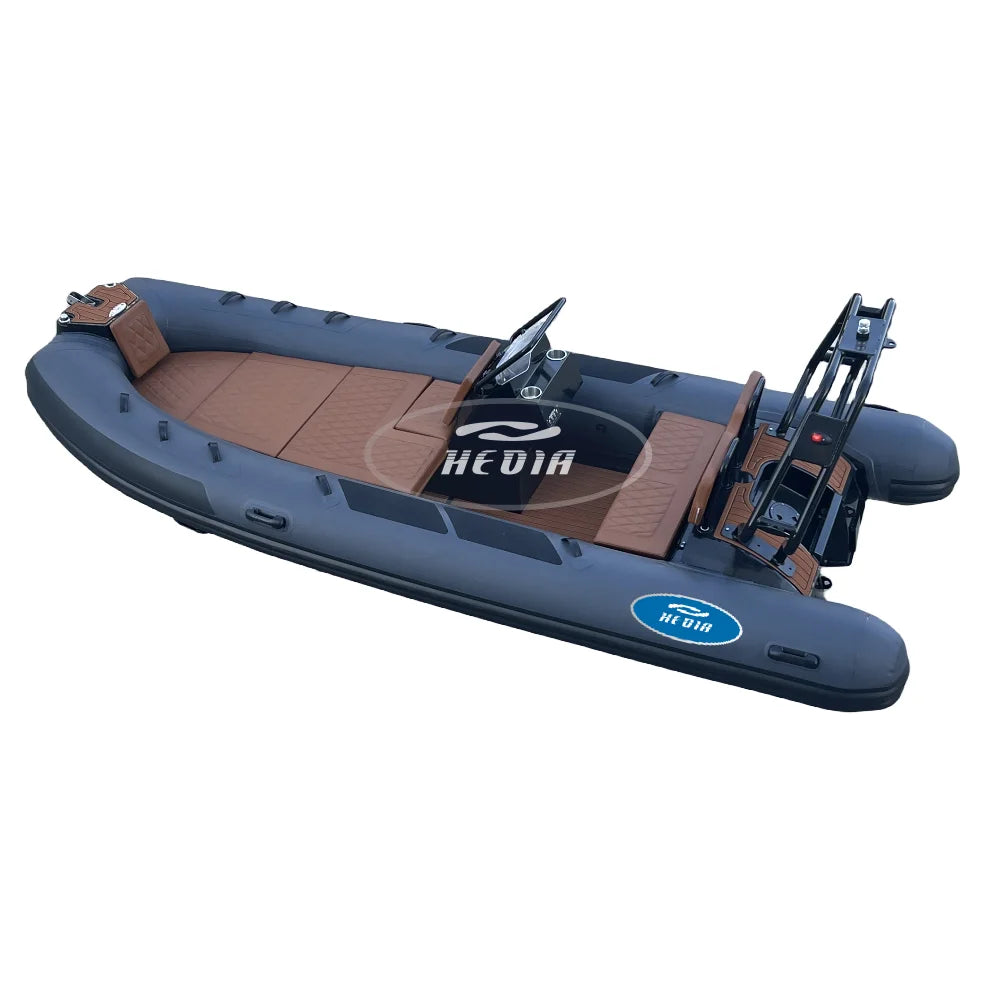 2025 new inflatable fishing boat rib 480 inflatable sport luxury boat 16ft