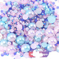 DIY Resin Tumbler Decorations Reusable Glitter Flatback Non-Hotfix Colorful Loose Rhinestones Pearl Beads Crystals Personalizing