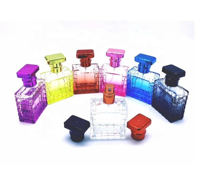Luxury 35ML Gradient Color Perfume Spray Bottle with Low MOQ MegaBDM