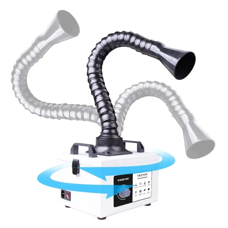 KNOKOO FES150S Solder Fume Extractor High Efficiency 99.97% Purifier for Welding Laser & 3D Printer