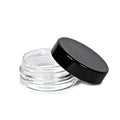 Customized Printing logo 3ml 5ml 7ml 9ml Cube clear Smell Proof Concentrate Oil Jar Mini Childproof Small Glass Jar