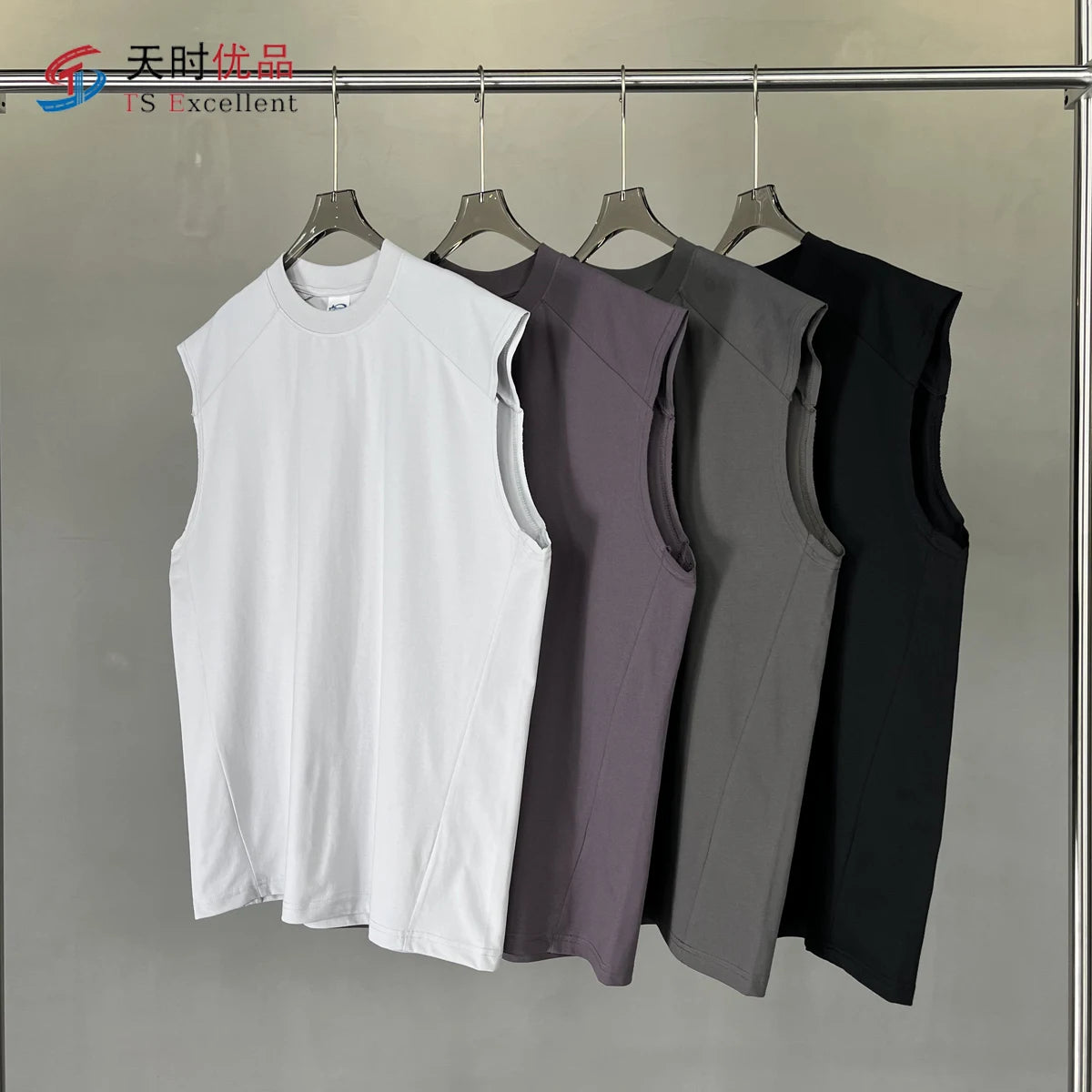 Wholesale Summer Custom Oem Blank Training Fitness Gym Wear Men Shirt Sleeveless T-Shirts Men's Tank Tops