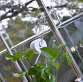 Greenhouse Hanging Tomato Roller Hook Trellis Kit with 30m Stainless Steel & Plastic Twine for Crop Support