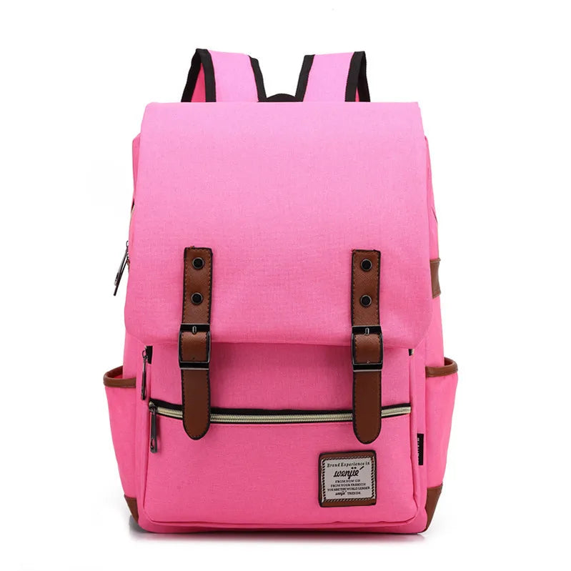 2023 Hot Large Capacity Men Travel Backpack  Vintage College Bags Backpack Custom Backpack School Bags for Teenagers