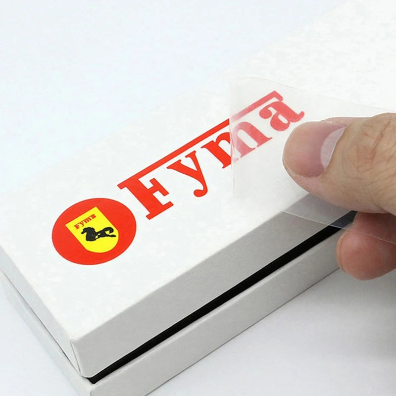 Custom Printed Copper Waterproof UV Transfer Stickers Glossy Craft Packaging Perfume Candle Permanent Adhesive 50pcs