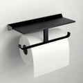 Modern Durable Brass Double Roll Paper and Tissue Holder for Bathroom Sleek Style with Durability