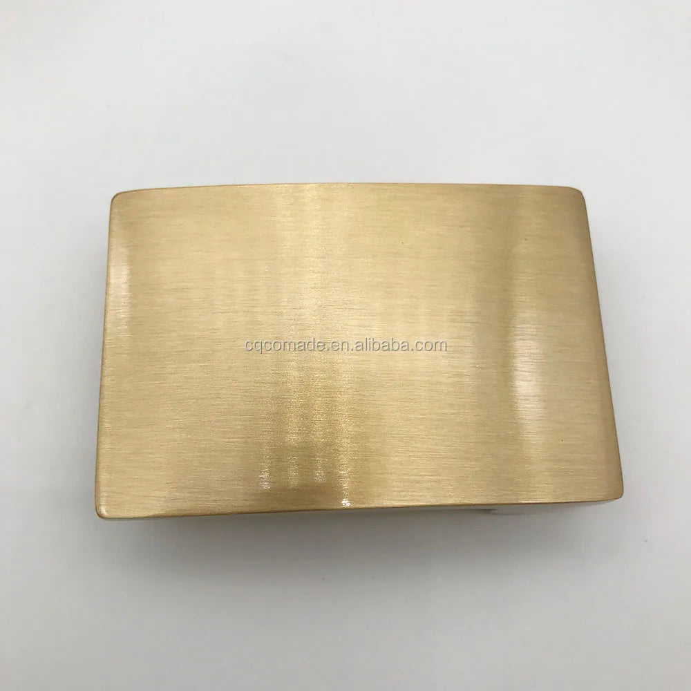 Solid Brass Buckles Rectangle Buckle 40 mm for Men