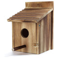 Wood Bird House for Outside with PoleBird House for Finch Bluebird CardinalsHanging Birdhouse Clearance Garden Country