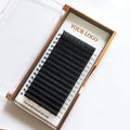 Wholesale Premium Cashmere Lash Extensions Supplies Individual Volume Lash Trays Private Label Matte Black  Eyelash Extensions