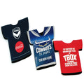 Wholesale Blank Beer Beverage Jacket Can Coolers T-shirt Jersey Cover Sleeves Drink Insulated Coolers Sublimation