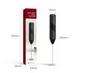 Battery Operated Electric Hand Held Portable Egg Beater Foam Coffee Maker Stainless Milk Frother