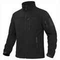KALAIBEN Custom Men's Long Fleece Jacket Wholesale OEM Service with Stand Collar Direct Shipment in Stock
