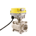 Intelligent Stainless Steel Electric Valve Large Torque Stainless Steel Ball Valve WiFi Water Valve AC11V-230V