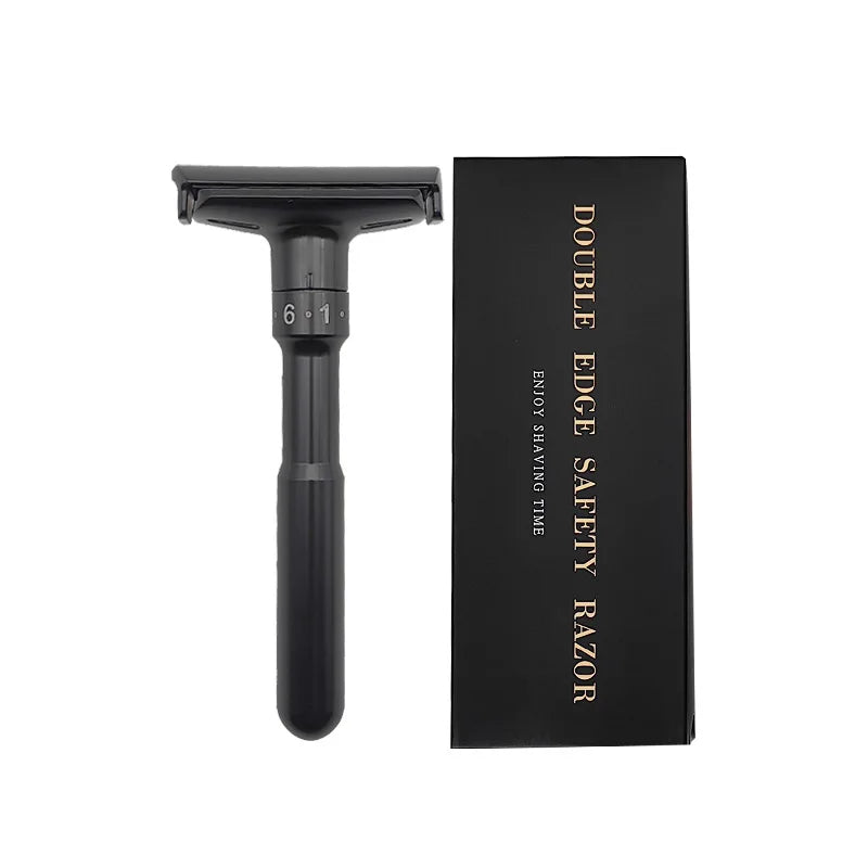 Custom Adjustable Safety Double Edge Classic Razor Men's Shaving Hair Removal Razor Shaver