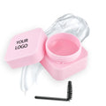 Clear Vegan Organic Fix Brow Balm Long-Lasting Waterproof Eyebrow Styling Wax Custom No Logo Mineral Gel Makeup Free Sample
