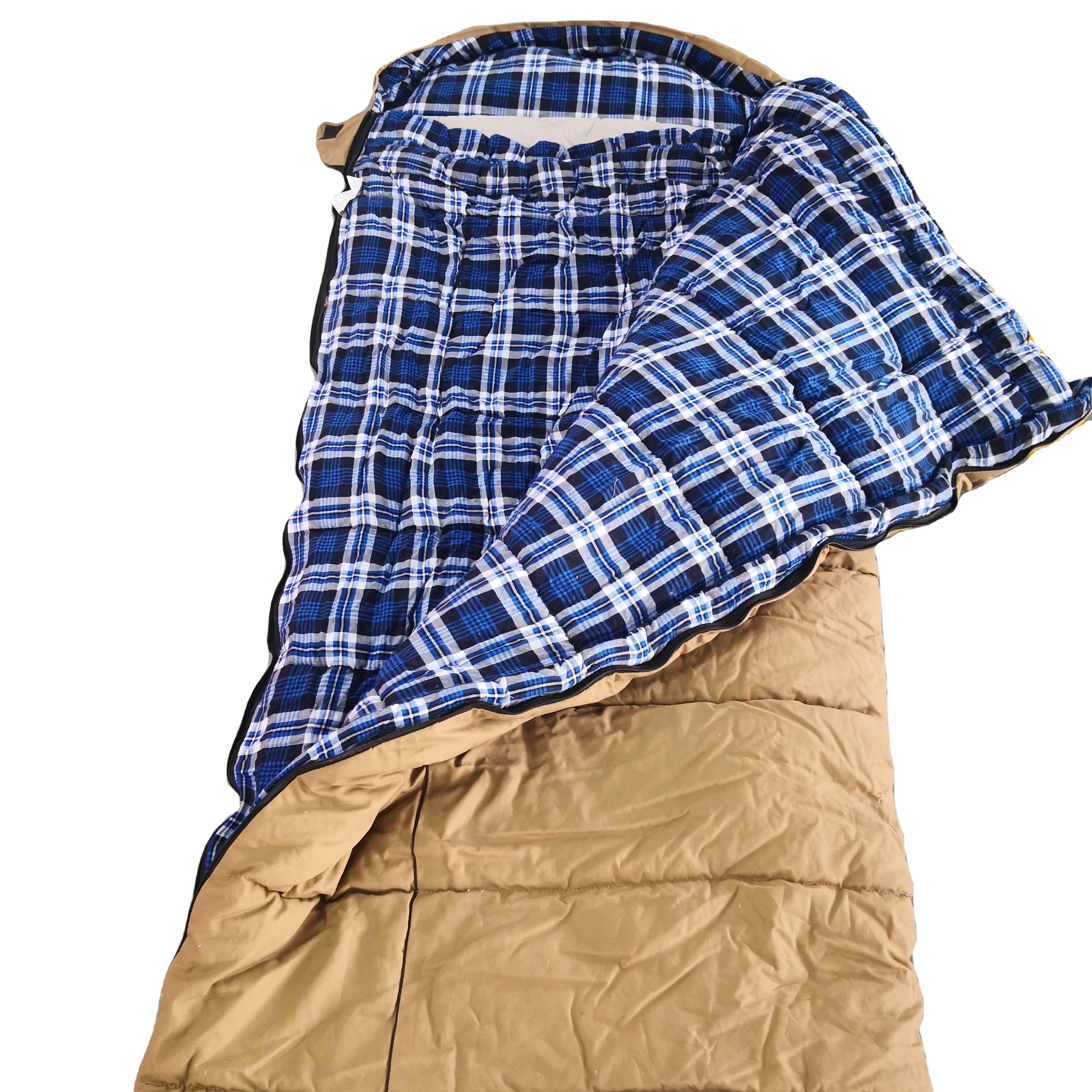 Hot Sale Premium 4 Season Envelope Sleeping Bag for Winter and Summer Outdoor Camping