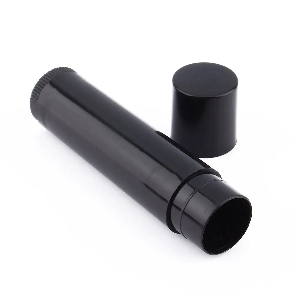 5ml/5gram Empty PP Plastic Glue Stick Container Mini Round Solid Perfume Scent Stick 0.15oz Screw Cap for Blush Skin Care Use