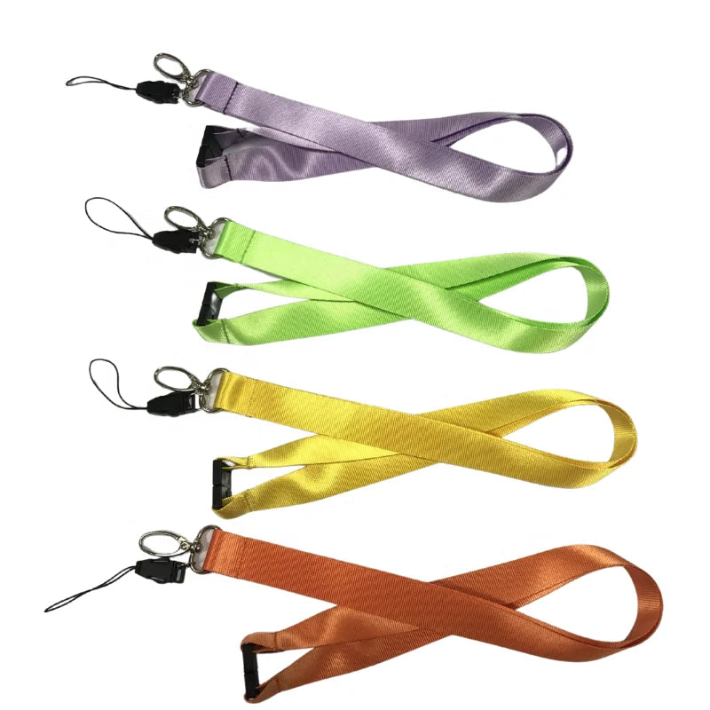 NEW Camera Neck Strap ID Neck Lanyard DHL Ring Pantone Print Accessories Satin Western FEDEX Metal OEM Customized Sea Long Logo