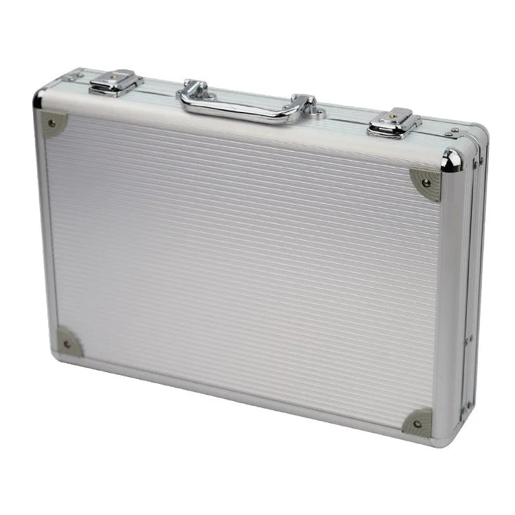 Aluminum Alloy 24 36 Slot Travel Watch Organizer Storage Box Suitcase With Handle