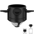 Food Grade New Reusable Coffee Dripper Stainless Steel Coffee Mesh Plastic Coffee Filter