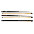 2024 Wholesale Price Premium Maple Shaft Billiard 1/2 Piece Import Maple Wood Butt Pool Cue 58" Stainless Steel Joint Protector