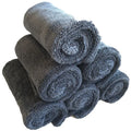 1200gsm Microfiber Car Wash Detailing Cloths Quick-Dry Auto Twisted Loop Towels with  Option Woven Car Towels