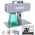 ATOMSTACK M4 Laser Engraver Desktop Handheld Fiber Marking Machine for Metal Plastic Leather 0.001mm/4K Accuracy 0.01mm Sport