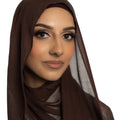 New Premium Reactive Dying Malaysian Rayon Modal Hijab With Matching Undercap Hijab Sets Women Tudung Bamboo Modal Woven Shawl