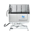 Novelty Designed Deluxe Dog Wash Machine Electric Lifting Dog Grooming Bathing Tub Stainless Steel Foot Pet Bath
