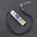 2026 Beauty personal Irregular Square Strip Energy Plaster Seven Chakra Pendant Necklace for pendant and bracelet