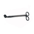 Wholesale Bulk Custom Engraved Stainless Steel Lighter Snuffer Black Candle Tool Wick Trimmer Scissors Smooth DIY Pruning Blunt