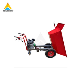 Small-scale Engineering Electric Tricycle for Construction Sites Heavy-duty Hand-push Brick Bucket Truck Car Tipper