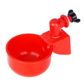 Automatic Red Color Chicken Broiler Water Drinker Cups Poultry Chickens Birds Filling Drinking Bowl