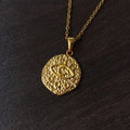 2021 New Vintage Evil Eyes Pendant Necklace Classic Eyes Charm Necklace High Quality Stainless Steel with 18K Gold Plated