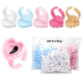Wholesale 100Pcs/bag Various Colors Glue Ring Lash Extensions Divided Heart Shape Glue Ring Holder Cup