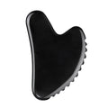 Natural Black Obsidian Gear Guasha Face Jade Roller Premium Quality Product