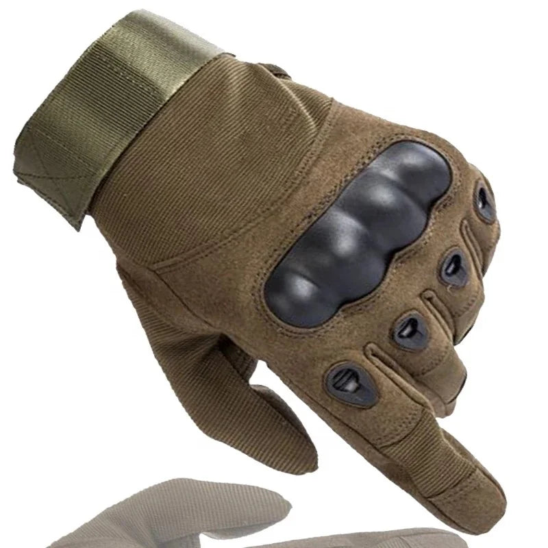 Winter Full Finger Outdoor Motorcyclist Combat Glove Tactical Glove for Men