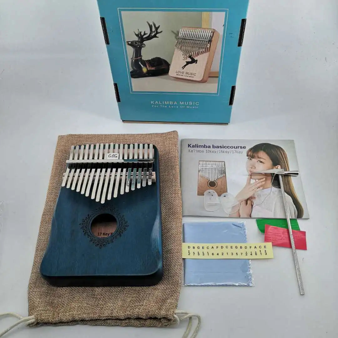 Factory Keyboard Instruments Kalimba 17 Key Thumb Piano
