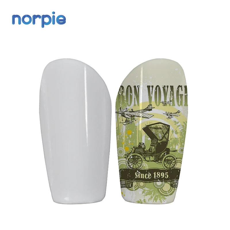 Sublimation Football Soccer Ball Shin Pads with EVA