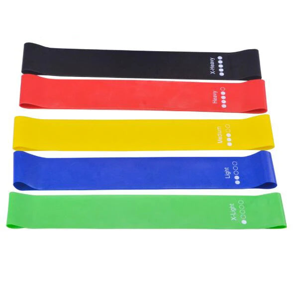Exercise Latex Loop Resistance Custom Printed Elastic Bands