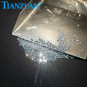 1ct Per Bag 0.8-3mm HPHT Lab Created FG Color VS-SI Clarity Diamond Color Looks Like Diamond Loose Gemstone for Jewelry Making