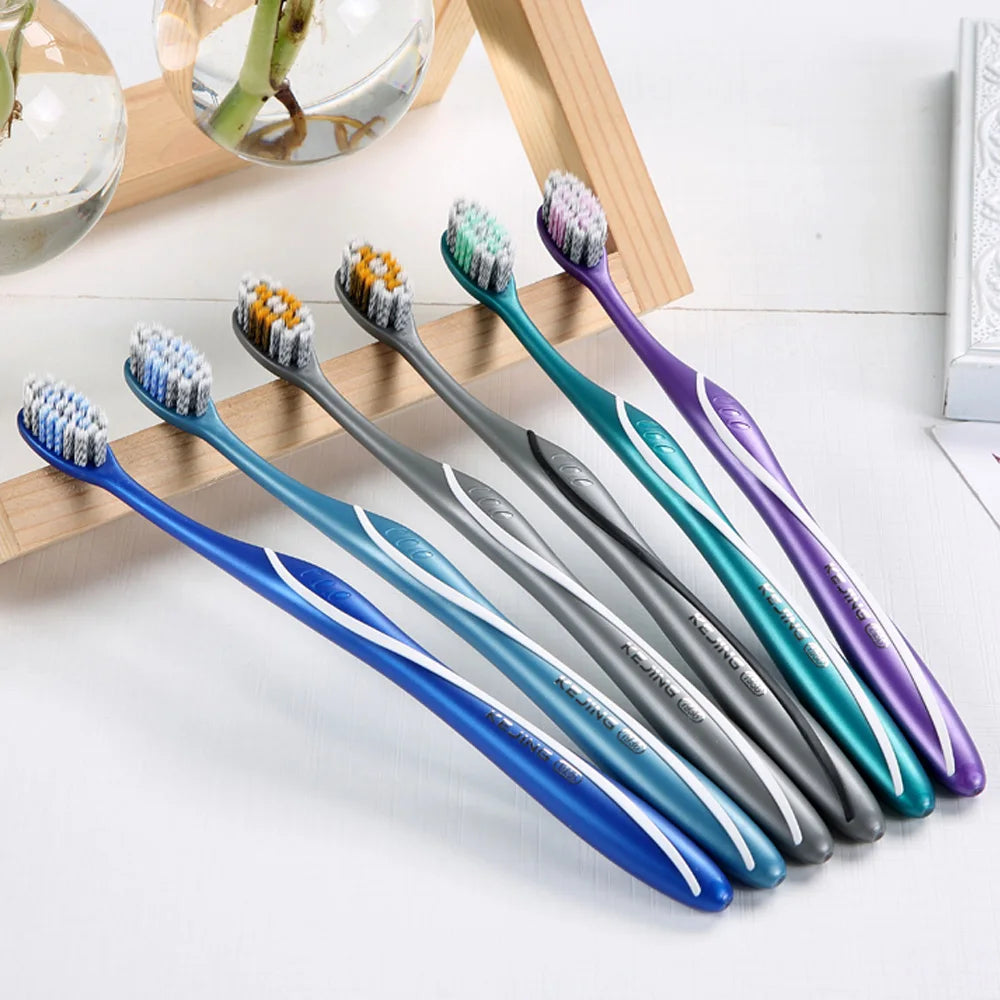Adult home use soft-bristle toothbrush high-grade spiral brush filaments independent packaging factory brand logo Best