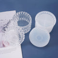 Early Riser Handmade Geometric Silicone Candle Vessel Mould for Concrete Cement Resin Storage Box Cake Tools Gift